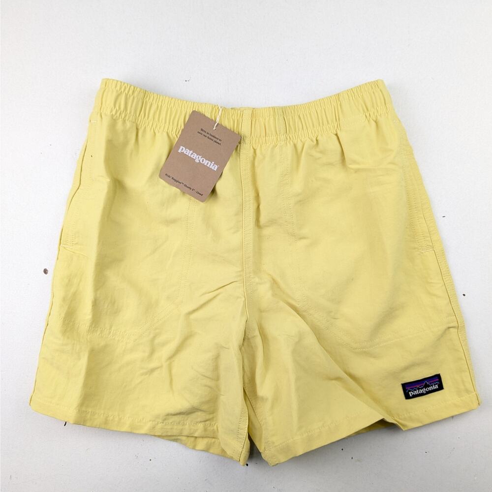 Patagonia Kids 5" Baggies Shorts - Milled Yellow - L(12)